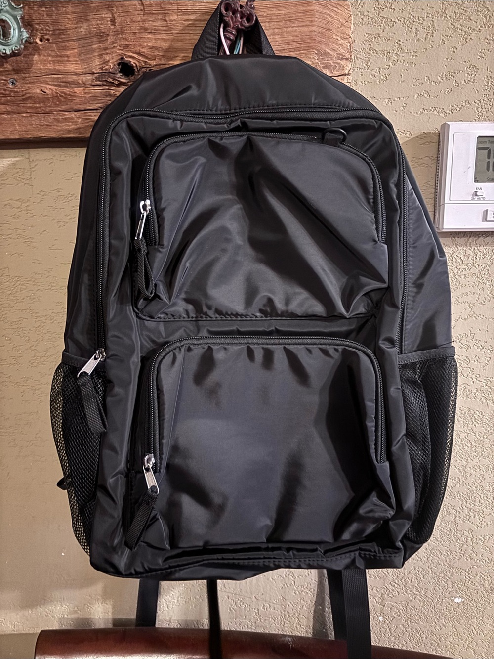 art class Black Kids Backpack with Multiple Pockets